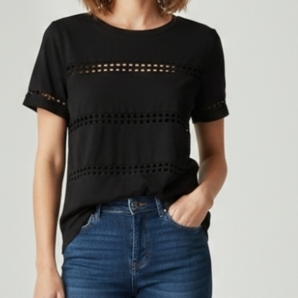 Banana Republic Black Top Size Small